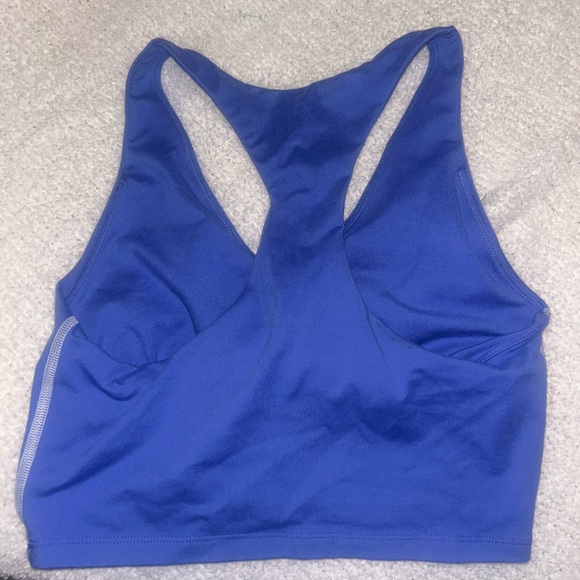 BLUE AERIE OFFLINE ATHLETIC CROP TOP WITH BUILT IN BRA!! - Picture 3 of 3